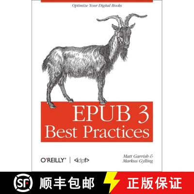 【3-4周达】Epub 3 Best Practices: Optimize Your Digital Books [9781449329143]