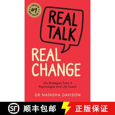 【3-4周达】Real Talk, Real Change: Life Strategies from a Psychologist and Life Coach [9781925452242]