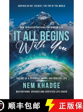 【3-4周达】It All Begins with You: The Art of a Peaceful, Happy, and Healthy Life [9781960197092]