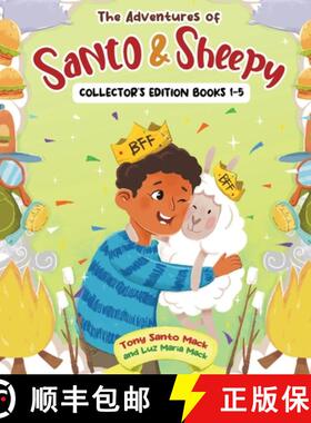 【3-4周达】The Adventures of Santo & Sheepy Collector's Edition Books 1-5 [9798988501534]
