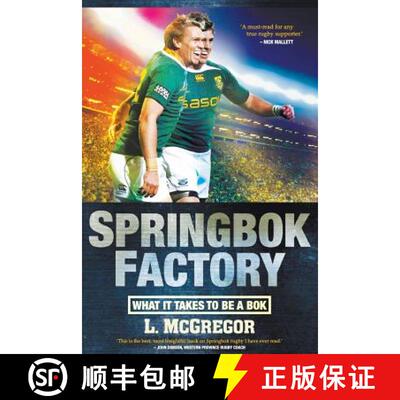 【3-4周达】Springbok factory: What it takes to be a Bok [9781868424696]