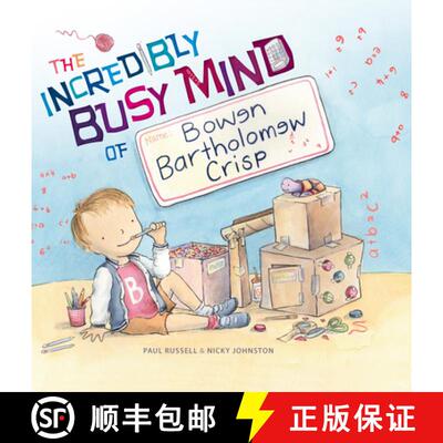 【3-4周达】精装 The Incredibly Busy Mind of Bowen Bartholomew Crisp [9781925820881]