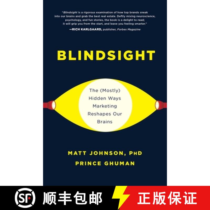 【3-4周达】Blindsight: The (Mostly) Hidden Ways Marketing Reshapes Our Brains [9781950665068]