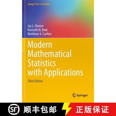 【3-4周达】Modern Mathematical Statistics with Applications (Third Edition 2021) (Third Edition 2021)... [9783030551582]