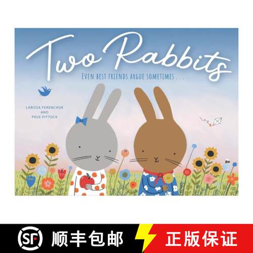 【3-4周达】精装 Two Rabbits : Even best friends argue sometimes ... [9781922539656]