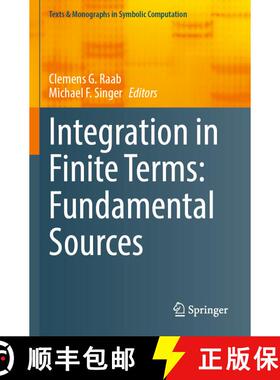【3-4周达】Integration in Finite Terms: Fundamental Sources [9783030987695]