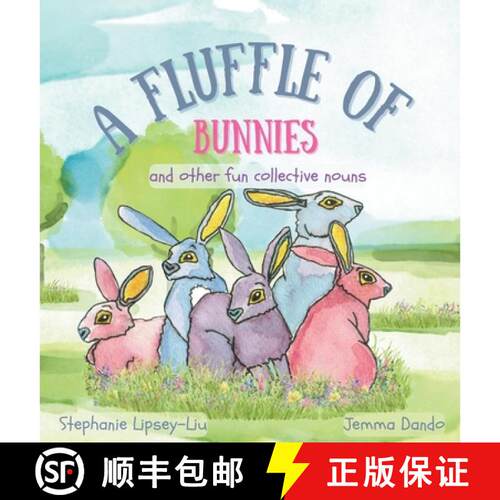 【3-4周达】精装 A Fluffle of Bunnies: and other fun collective nouns [9781917565318]