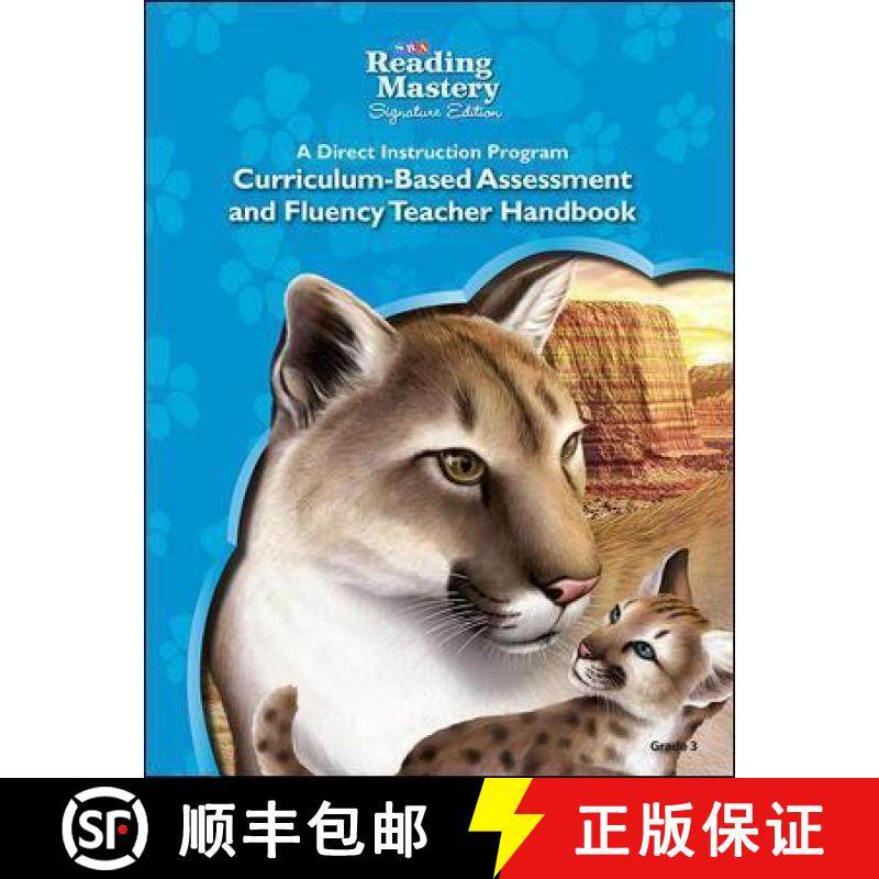 【3-4周达】Reading Mastery Reading/Literature Strand Grade 3, Assessment & Fluency Teacher Handbook [9780076125906]