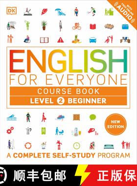 【3-4周达】English for Everyone Course Book Level 2 Beginner: A Complete Self-Study Program [9780593961070]