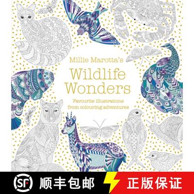 【3-4周达】Millie Marotta's Wildlife Wonders: featuring illustrations from colouring adventures [9781849945134]