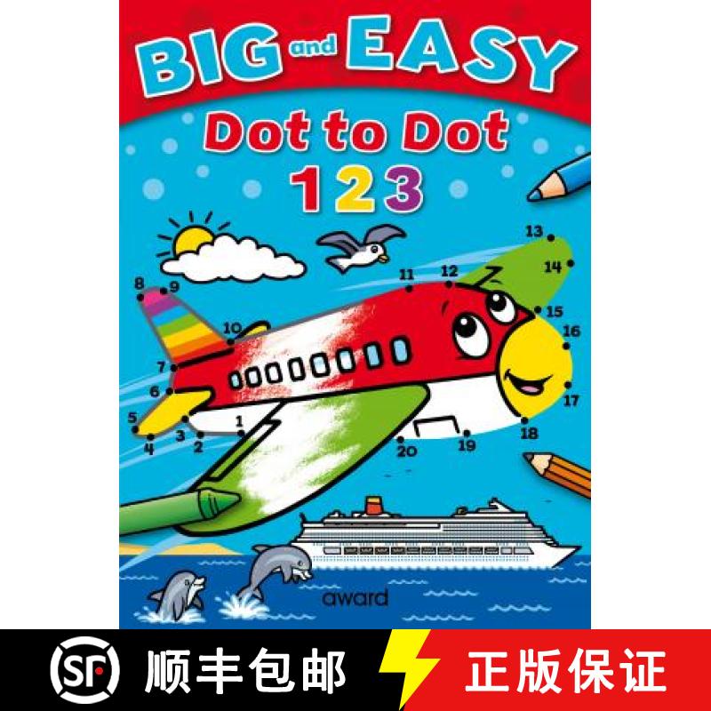 【2-3周达】Big and Easy Dot to Dot: 123 [9781782703822]