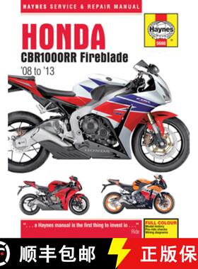 【3-4周达】Honda Cbr1000rr Fireblade '08 to '13 [9781785214448]