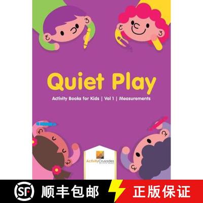 【3-4周达】Quiet Play : Activity Books for Kids | Vol 1 | Measurements [9780228222163]