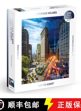 【3-4周达】Stephen Wilkes Day To Night™ Flatiron 1000 Piece Puzzle [9780735383043]