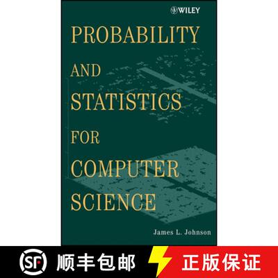 【3-4周达】精装 Probability And Statistics For Computer Science [Wiley统计学] [9780471326724]