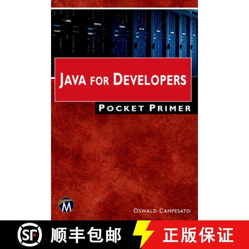 【3-4周达】Java for Developers Pocket Primer [9781683925491]