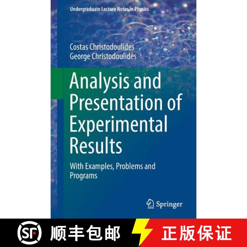 【3-4周达】Analysis and Presentation of Experimental Results : With Examples, Problems and Programs [9783319533445]