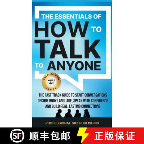 【3-4周达】精装 The Essentials of How to Talk to Anyone: The Fast Track Guide to Start Conversations,... [9781963142174]