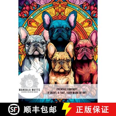 【3-4周达】Mandala Mutts: Frenchie Fantasy [9798218238667]