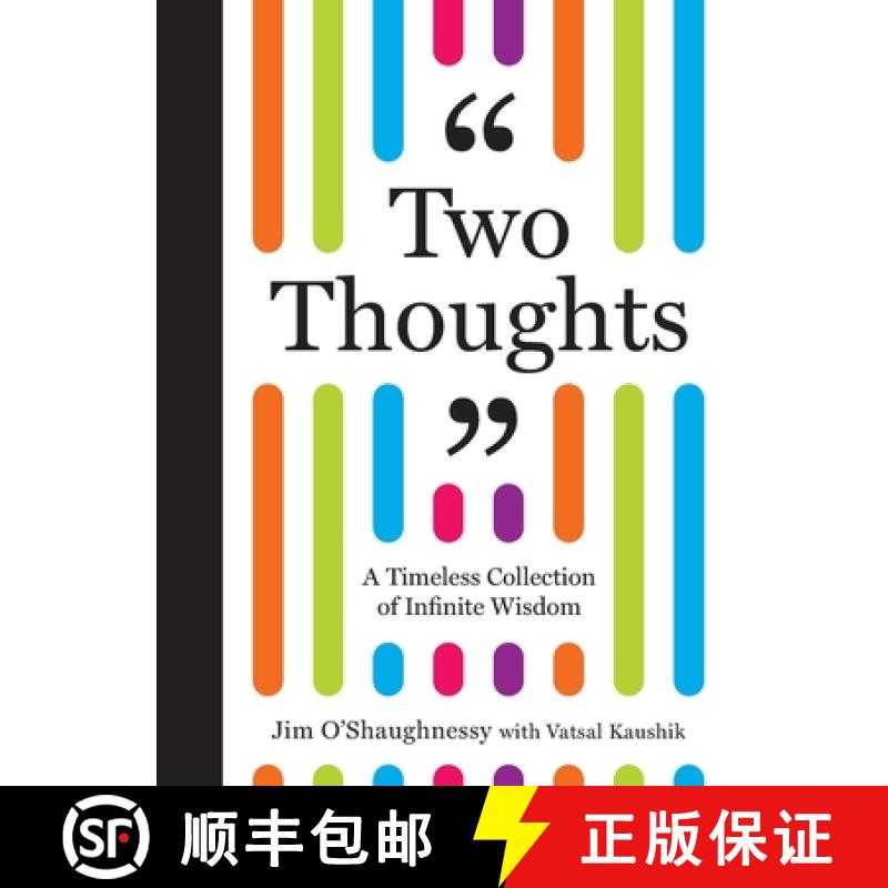 【3-4周达】Two Thoughts: A Timeless Collection of Infinite Wisdom [9781964378015]