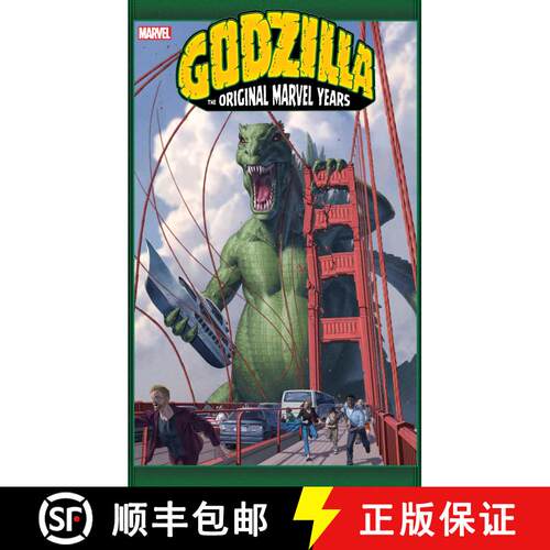 【3-4周达】精装 Godzilla: The Original Marvel Years Omnibus Junggeun Yoon Cover [9781302958756]
