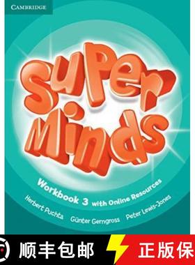 Super Minds Level 3 Workbook with Online Resources [9781107482999]