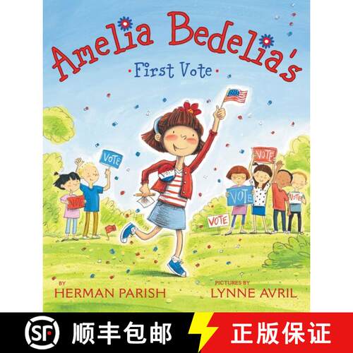 【3-4周达】Amelia Bedelia's First Vote [9780062094070]