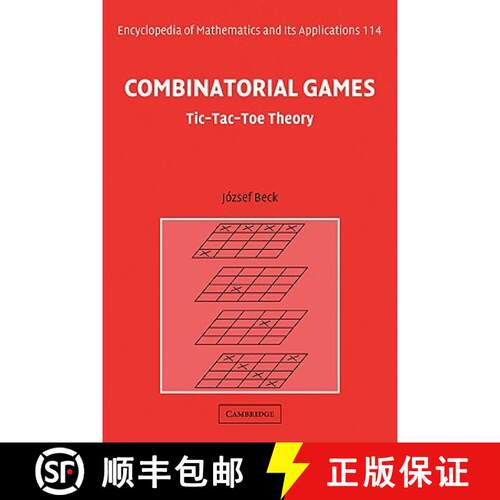 预订 精装 Combinatorial Games: Tic-Tac-Toe Theory - Combinatorial Games: Tic-Tac-Toe Theory [9780521461009]