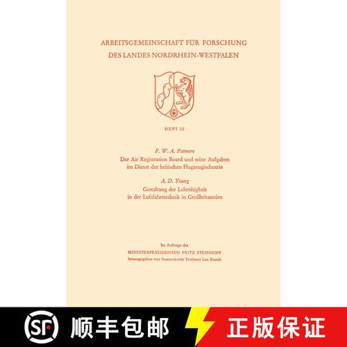 【3-4周达】Der Air Registration Board und seine Aufgaben im Dienst der britischen Flugzeugindustrie [9783322981660]
