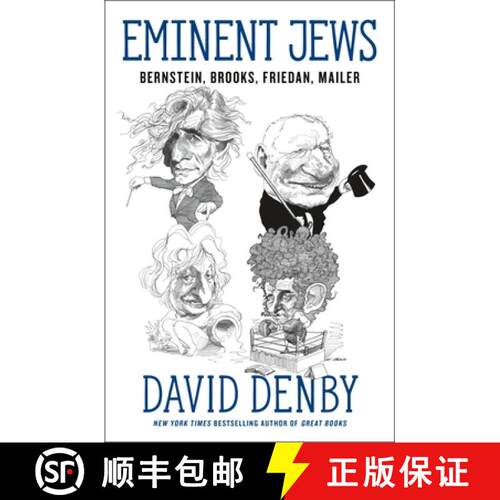 【3-4周达】精装 Eminent Jews: Bernstein, Brooks, Friedan, Mailer [9781250193407]
