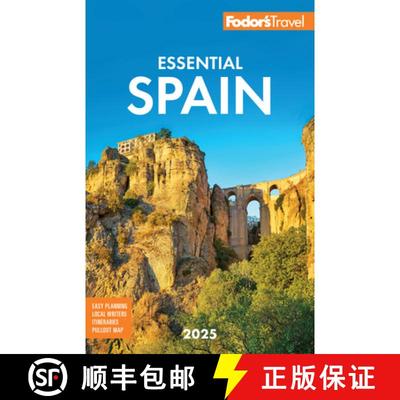 【3-4周达】Fodor's Essential Spain 2025 [9781640977419]