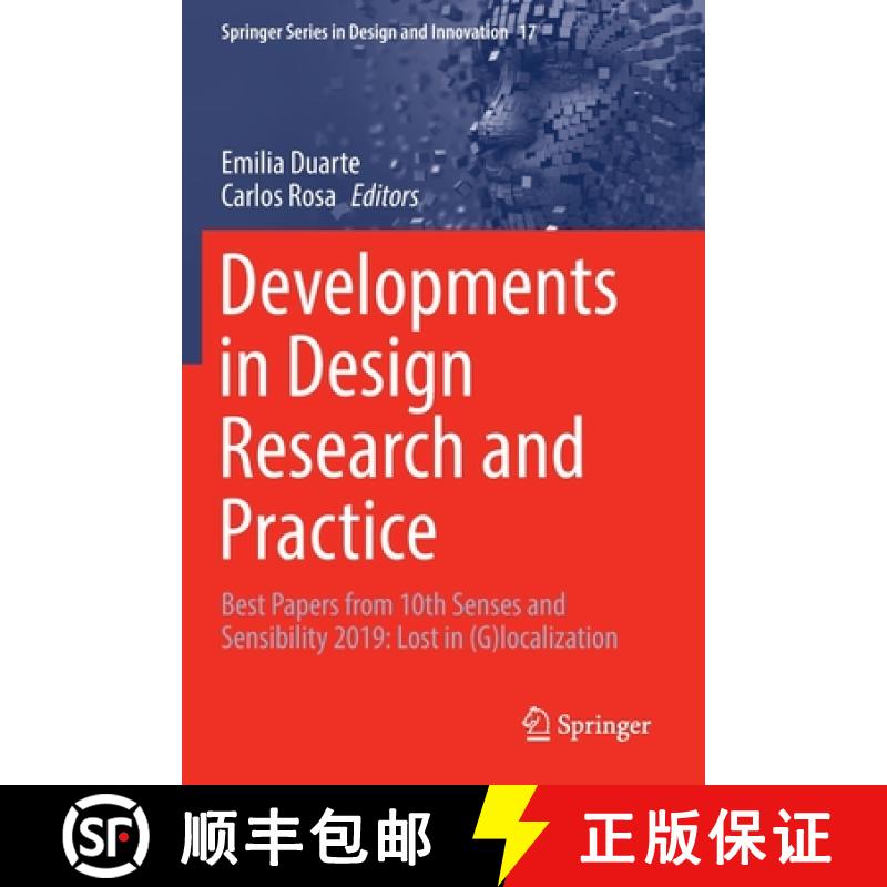 【3-4周达】Developments in Design Research and Practice : Best Papers from 10th Senses and Sensibilit... [9783030865986]