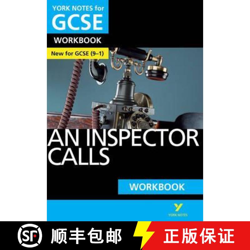 【3-4周达】Inspector Calls: York Notes for GCSE Workbook the ideal way to catch up, test your knowled... [9781292100791]
