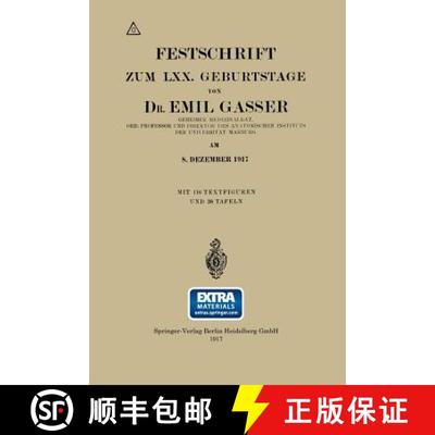 【3-4周达】Festschrift Zum LXX. Geburtstage [9783662422007]