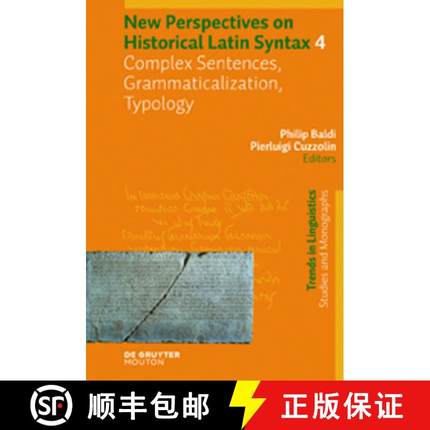 预订 New Perspectives on Historical Latin Syntax, Complex Sentences, Grammaticalization, Typology [9783110253405]