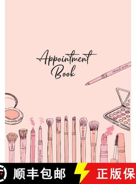 预订 Appointment Book: Large Notebook Diary (Undated - Start Any Time) with 15 Minute Time Slots, 6 D... [9781908567949]