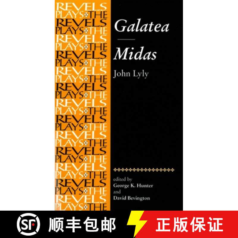 【3-4周达】Galatea and Midas : John Lyly [9780719078279]