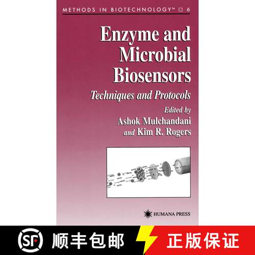 【3-4周达】精装 Enzyme and Microbial Biosensors : Techniques and Protocols [9780896034105]