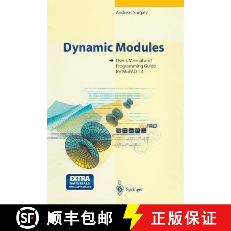 【3-4周达】Dynamic Modules: User's Manual and Programming Guide for Mupad 1.4 [With *] [9783540650430]