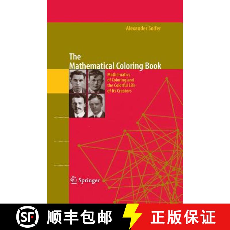 【3-4周达】The Mathematical Coloring Book : Mathematics of Coloring and the Colorful Life of its Crea... [9781489996268]
