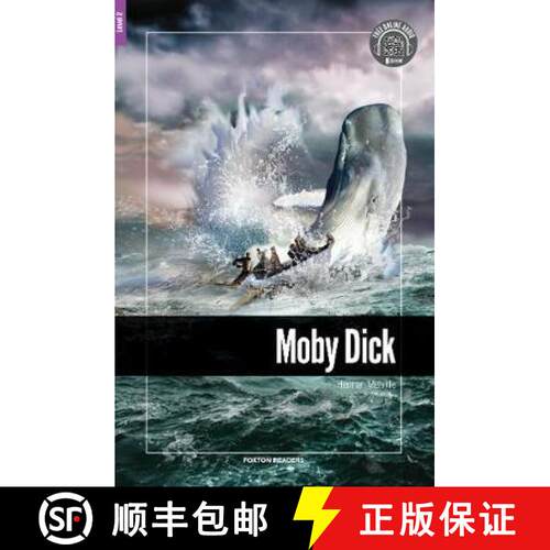 预订 Moby Dick - Foxton Readers Level 2 (600 Headwords A2/B1) with free online AUDIO [9781911481614]