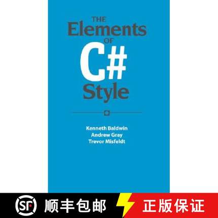 【3-4周达】The Elements of C# Style [9780521671590]