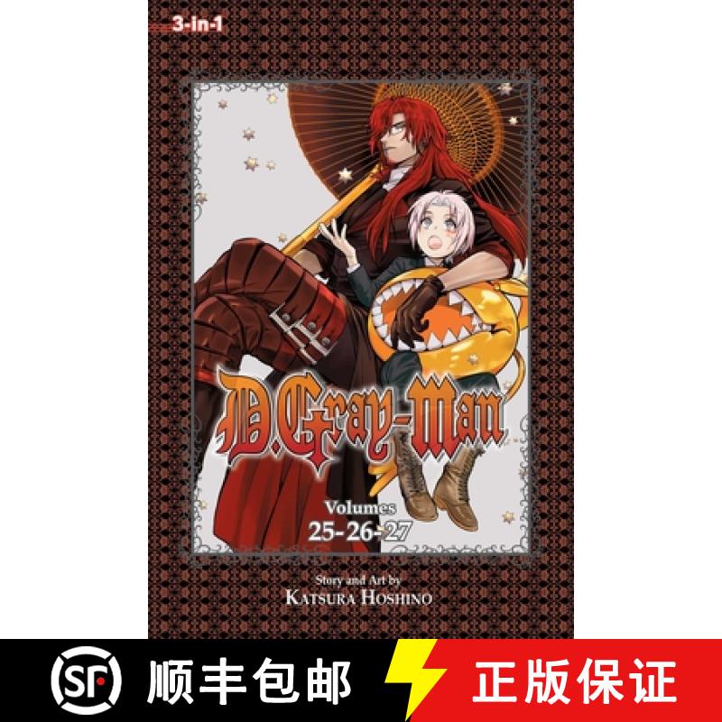 【3-4周达】D.Gray-man (3-in-1 Edition), Vol. 9 : Includes vols. 25, 26 & 27 [9781974749423]