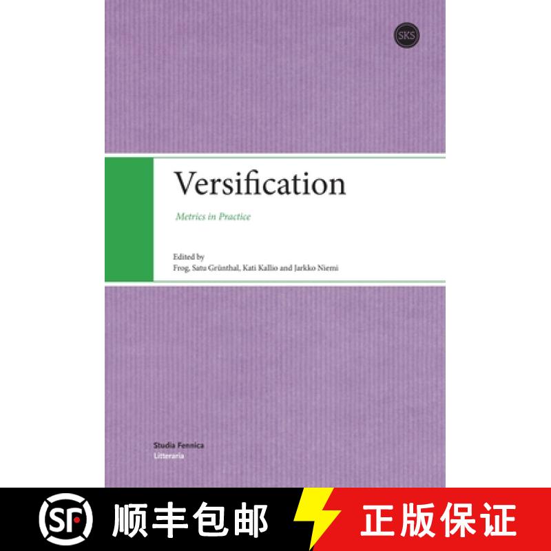 预订 Versification: Metrics in Practice [9789518584189]