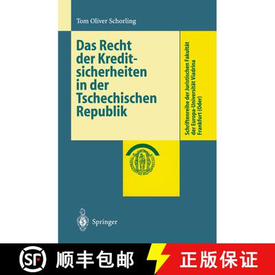 【3-4周达】Das Recht der Kreditsicherheiten in der Tschechischen Republik [9783540662570]