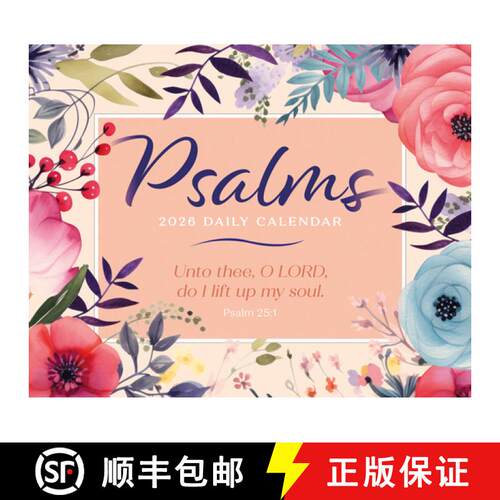 【3-4周达】Psalms Box Calendar 2026 [9781529851359]