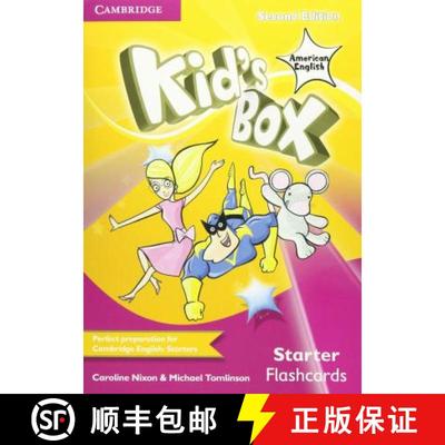 【3-4周达】Kid's Box American English Starter Flashcards (Pack of 78) [9781107431034]