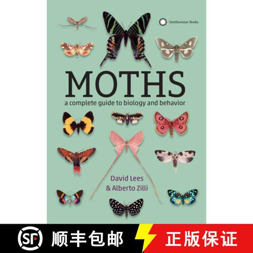 【3-4周达】Moths: A Complete Guide to Biology and Behavior [9781588346544]