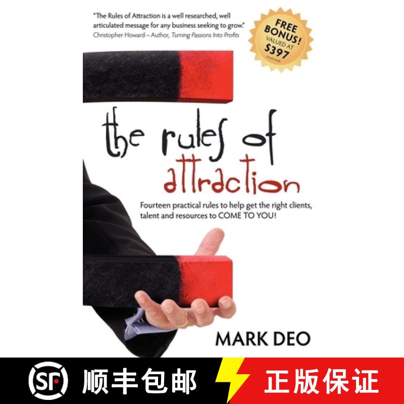 【3-4周达】The Rules of Attraction : Fourteen Practical Rules to Help Get the Right Clients, Talent a... [9781600375644]
