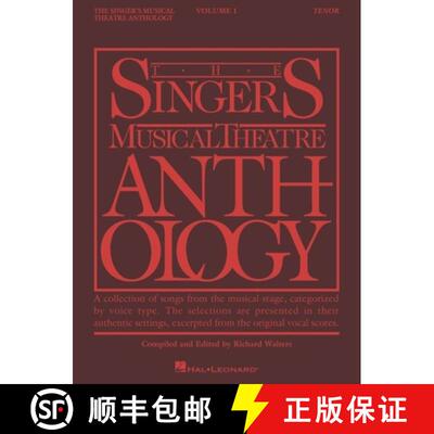 【3-4周达】The Singer's Musical Theatre Anthology - Volume 1: Tenor Book Only [9780881885491]
